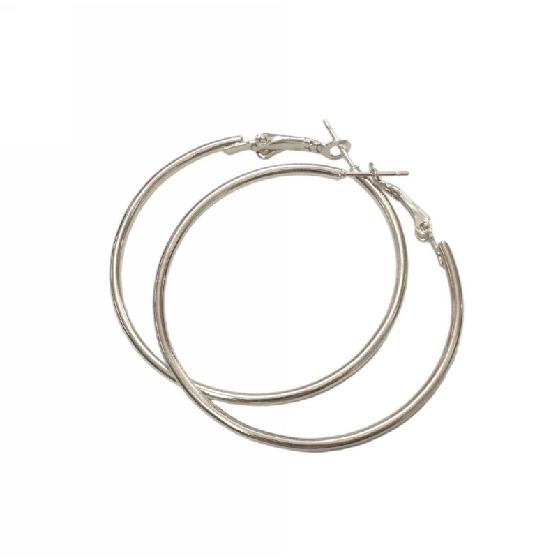 Kostibas 3113-6050A, Ατσάλι, Κρίκοι, Ασημί 