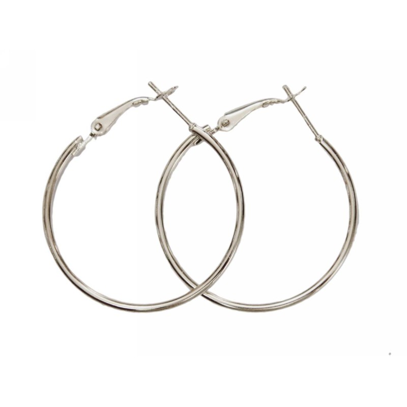 Kostibas 3113-6035A, Ατσάλι, Κρίκοι, Ασημί 