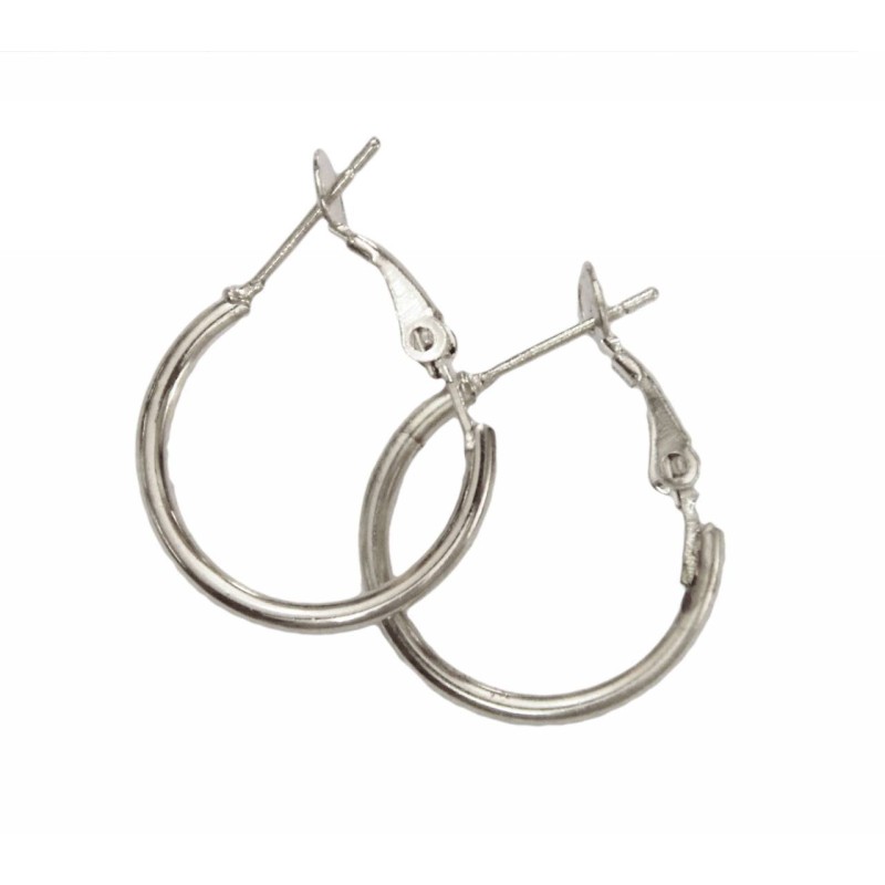 Kostibas 3113-6020A, Ατσάλι, Κρίκοι, Ασημί 