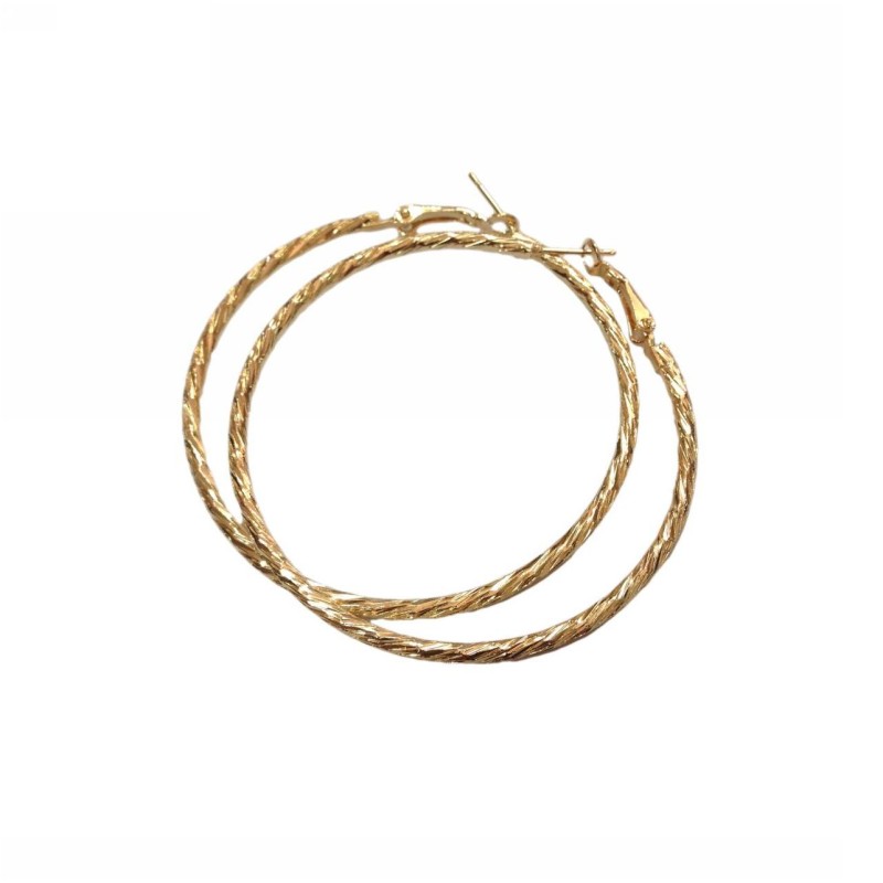 Kostibas 3112-635X, Μεταλλικό, Κρίκοι, Χρυσό 