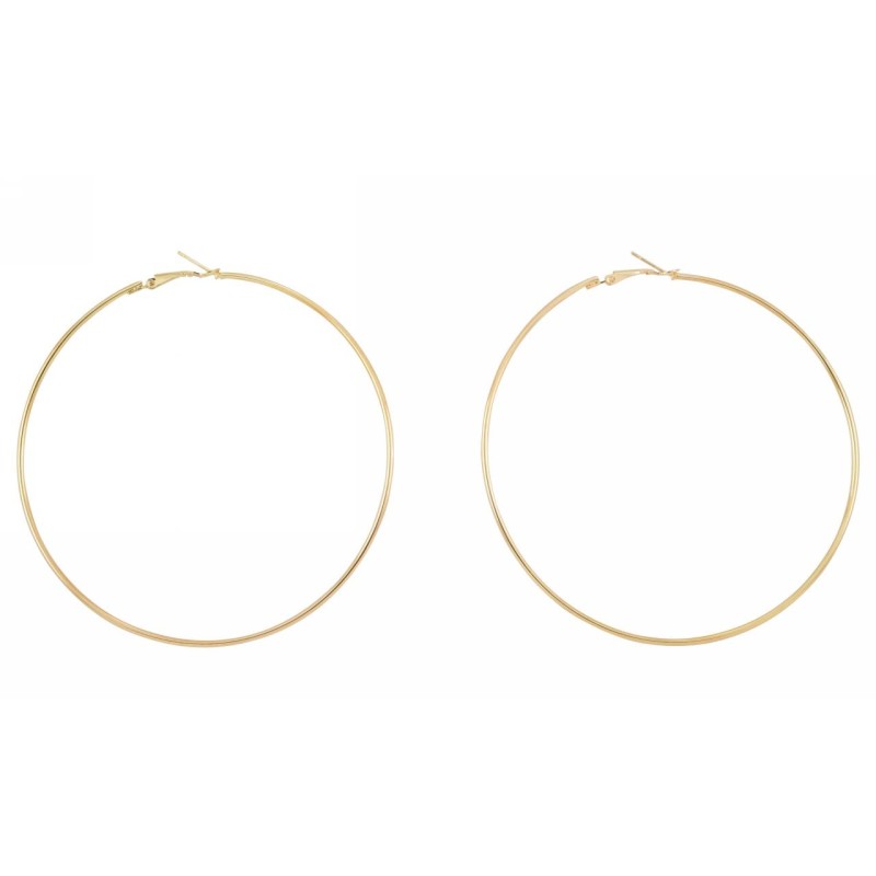 Kostibas 3112-6100X, Μεταλλικό, Κρίκοι, Χρυσό 