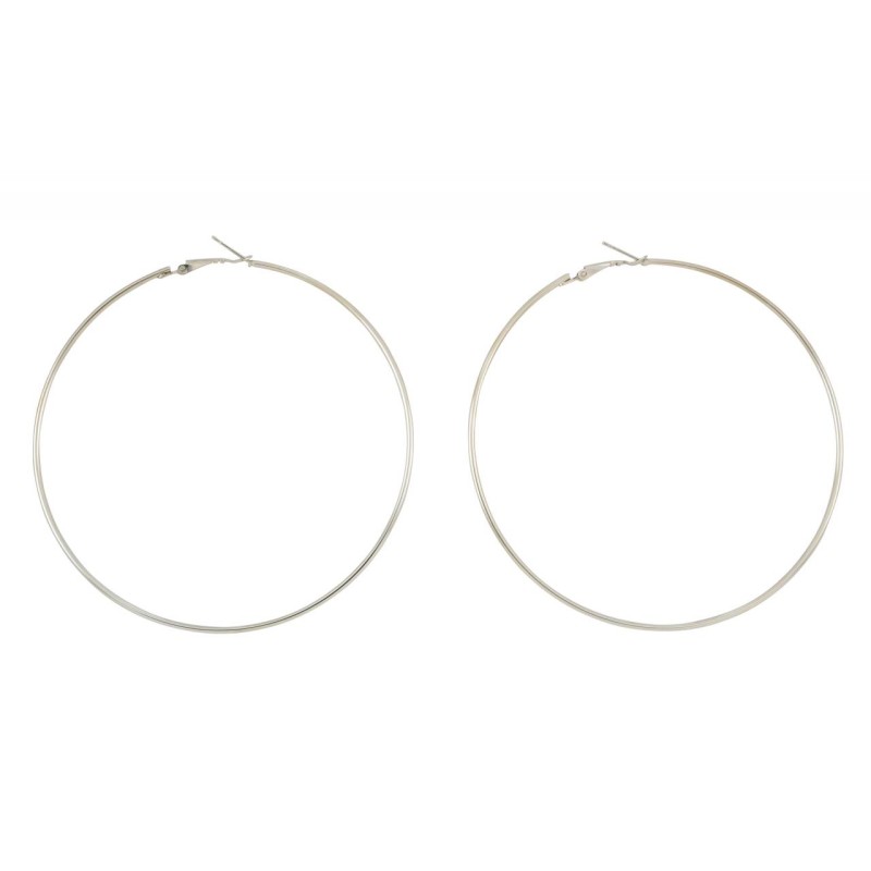 Kostibas 3112-6100A, Μεταλλικό, Κρίκοι, ΤΕ, Ασημί