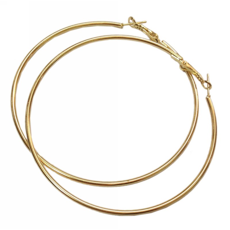 Kostibas 3112-6080X, Μεταλλικό, Κρίκοι, Χρυσό 