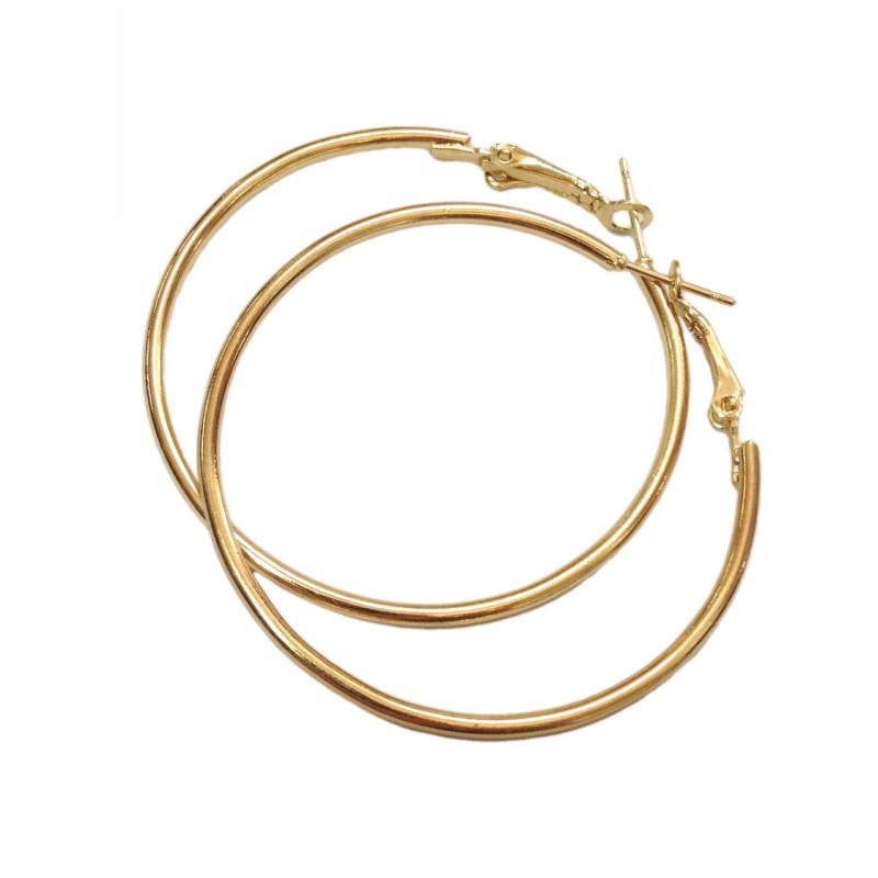 Kostibas 3112-6060X, Μεταλλικό, Κρίκοι, Χρυσό 