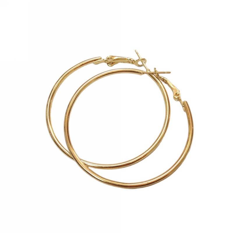 Kostibas 3112-6050X, Μεταλλικό, Κρίκοι, Χρυσό 