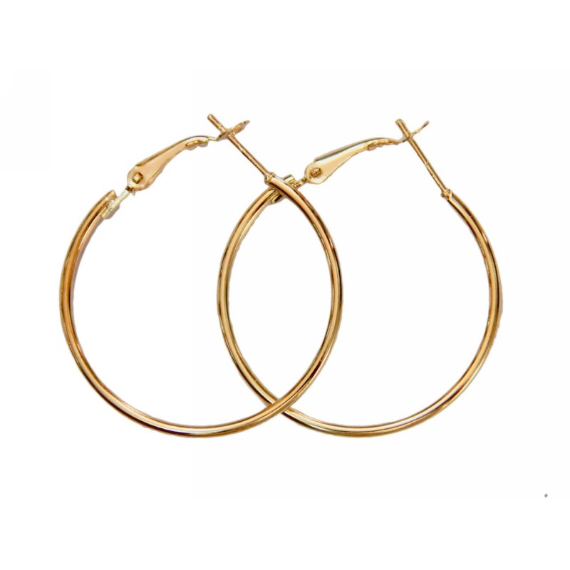 Kostibas 3112-6035X, Μεταλλικό, Κρίκοι, Χρυσό 