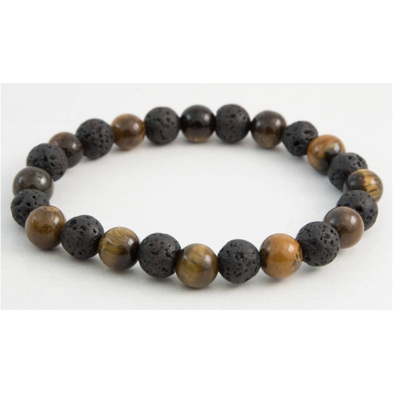 Kostibas 1550-871AK, Χάντρες, Πέτρα, Αντρικό, Καφέ 