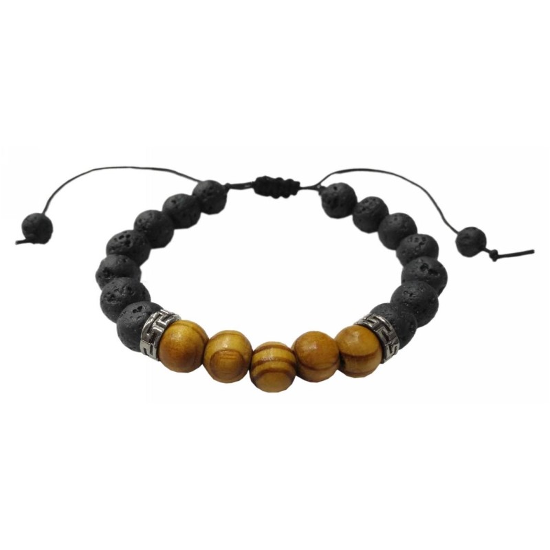 Kostibas 1550-121AA, Πέτρα, Ξύλο, Αντρικό, Μαύρο 