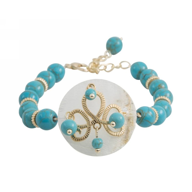 Kostibas 1515-872XD, Πέτρα, Μεταλλικό, Τιρκουάζ 