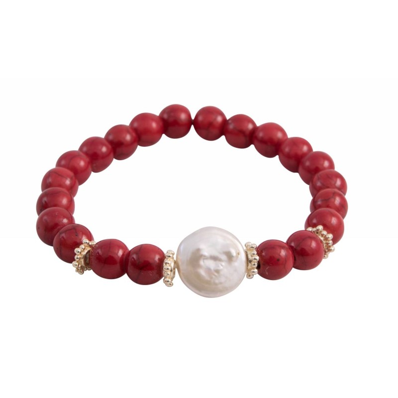 Kostibas 1515-855E, Πέτρα, Κοχύλι, Κόκκινο 