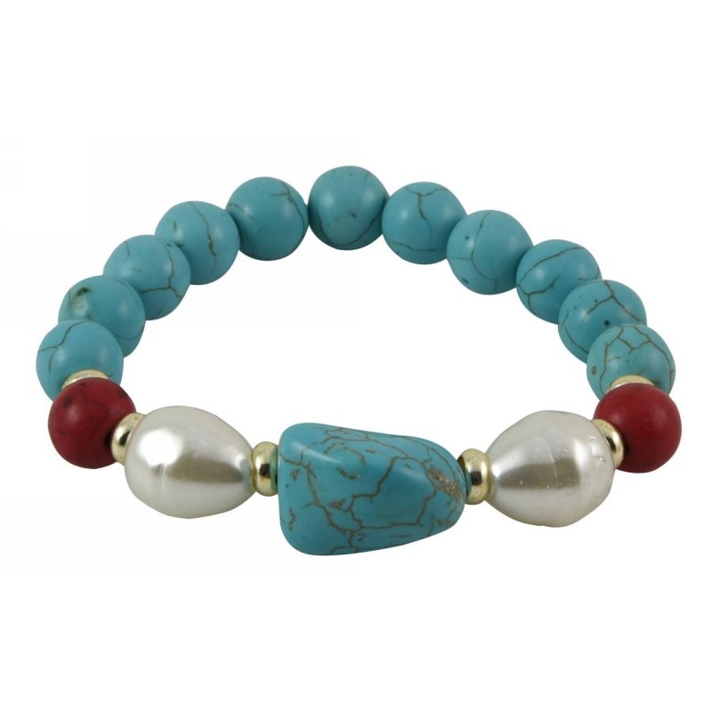 Kostibas 1515-820DE, Πέτρα, Κοχύλι, Τιρκουάζ 