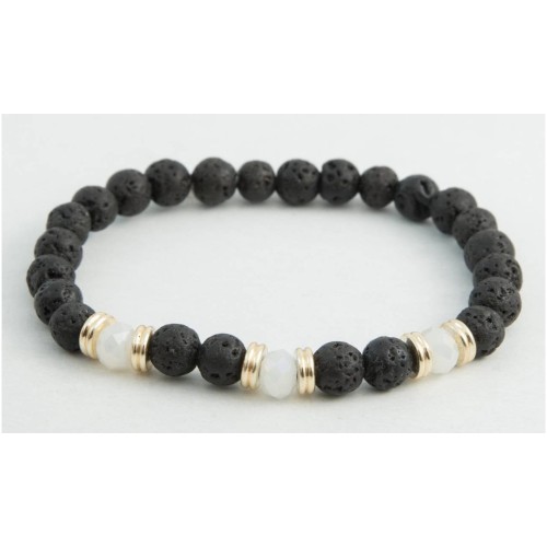 Kostibas 1514-871AL, Πέτρα, Κρύσταλλο, Λευκό 