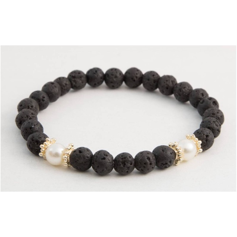 Kostibas 1514-869XA, Πέτρα, Πέρλα, Γυαλί, ΤΕ, Λευκό 