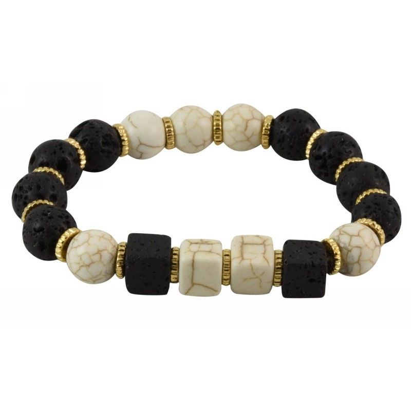 Kostibas 1514-815AL, Πέτρα, Χάντρες, Εκρού 