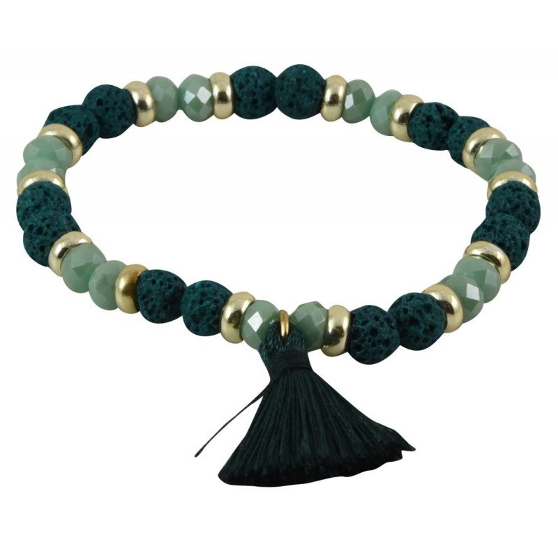 Kostibas 1514-722N, Πέτρα, Κρύσταλλο, Πράσινο 