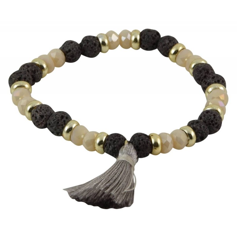 Kostibas 1514-722K, Πέτρα, Κρύσταλλο, Καφέ 