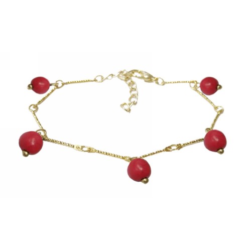 Kostibas 1514-721XE, Πέτρα, Μεταλλικό, Κόκκινο 