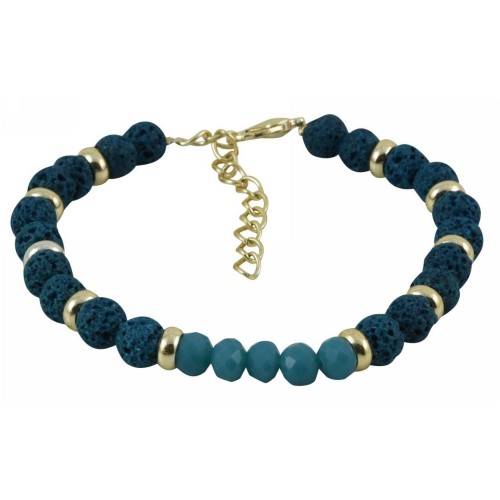 Kostibas 1514-719T, Πέτρα, Κρύσταλλο, Τιρκουάζ 