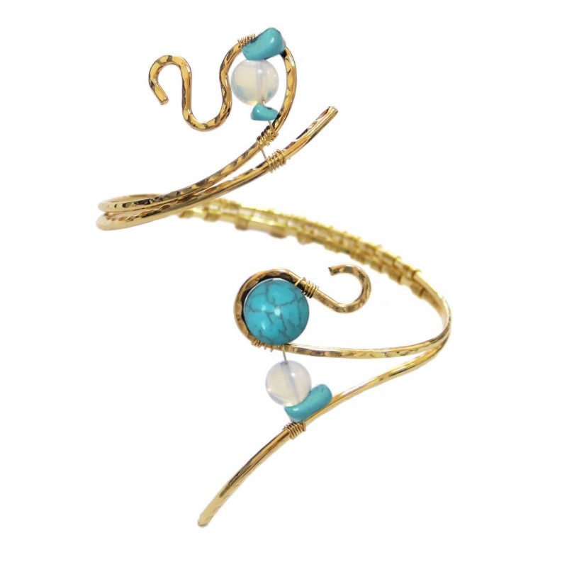 Kostibas 1514-704XD, Μεταλλικό, Πέτρα, Χρυσό 