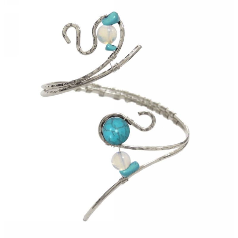 Kostibas 1514-704AD, Μεταλλικό, Πέτρα, ΤΕ, Ασημί