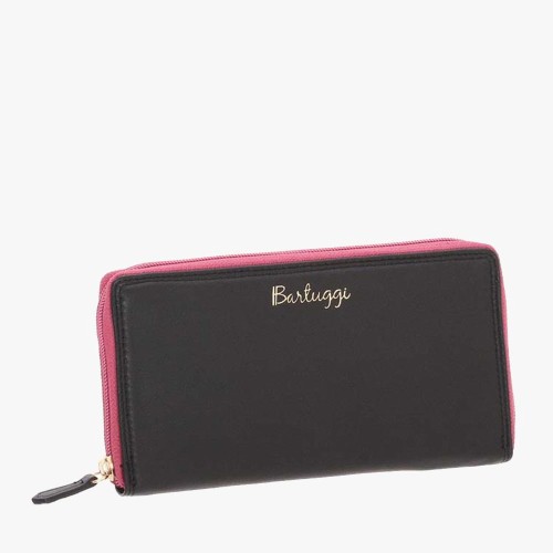 Bartuggi 516-1353, Δερμάτινο, Μαύρο/Φουξια