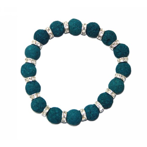 Kostibas 1514-680T, Πέτρα, Στρας, Τιρκουάζ