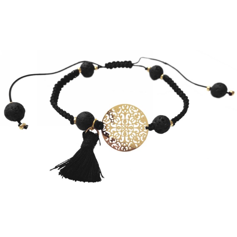 Kostibas 1514-629A, Σχοινί, Πέτρα, Μαύρο 