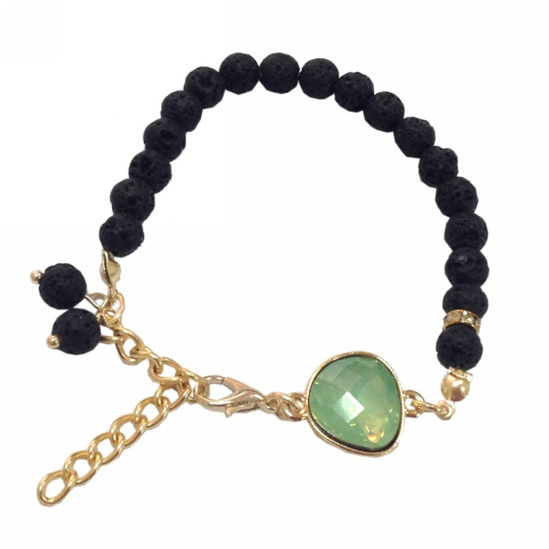 Kostibas 1514-620P1, Πέτρα, Κρύσταλλο, Πράσινο 