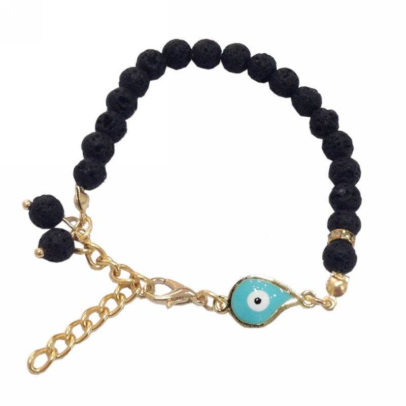 Kostibas 1514-616, Μεταλλικό, Πέτρα, Τιρκουάζ 