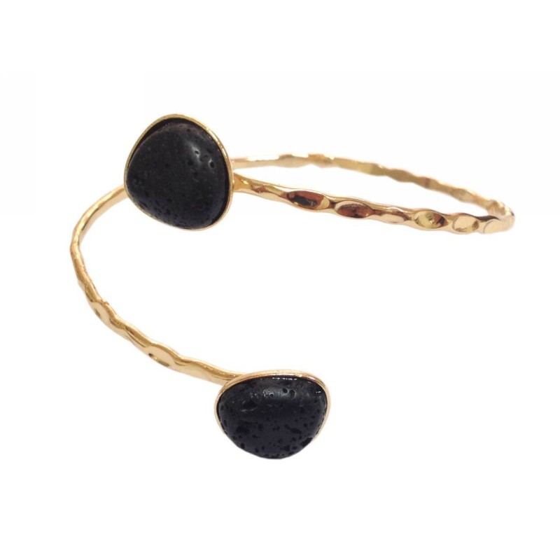 Kostibas 1514-562A, Μεταλλικό, Πέτρα, Χρυσό