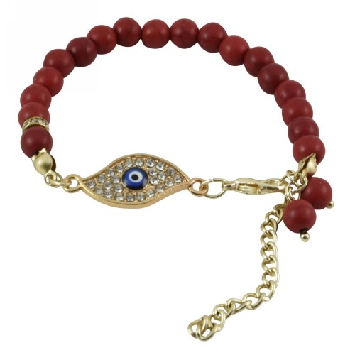 Kostibas 1514-511XE, Πέτρα, Στρας, Κόκκινο 