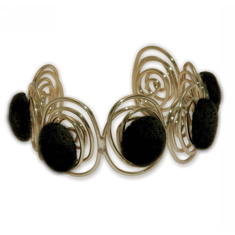 Kostibas 1514-353A, Μεταλλικό, Πέτρα, Μαύρο 