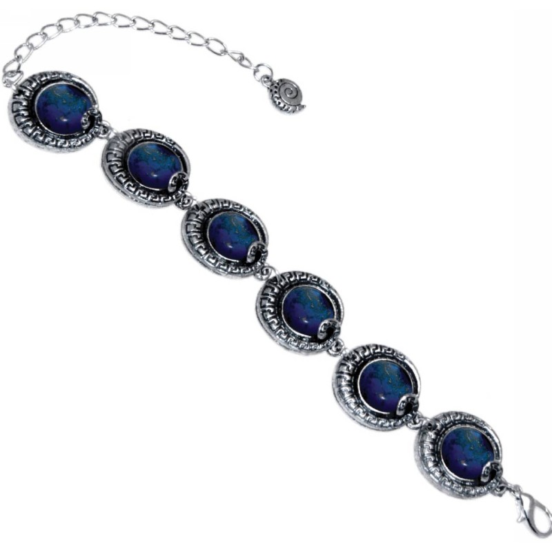 Kostibas 1514-232C, Μεταλλικό, Πέτρα, Μπλε