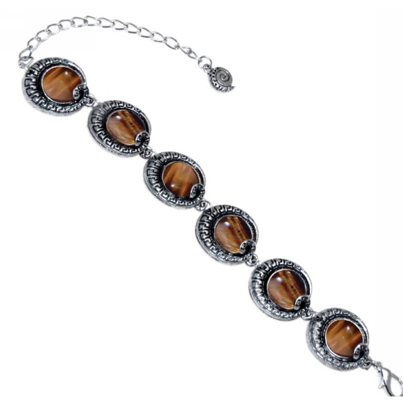 Kostibas 1514-232B, Μεταλλικό, Πέτρα, Καφέ