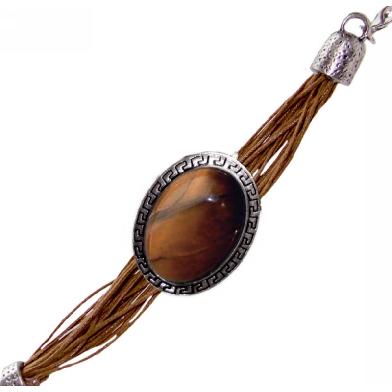 Kostibas 1514-153BK, Πέτρα, Σχοινί, Καφέ