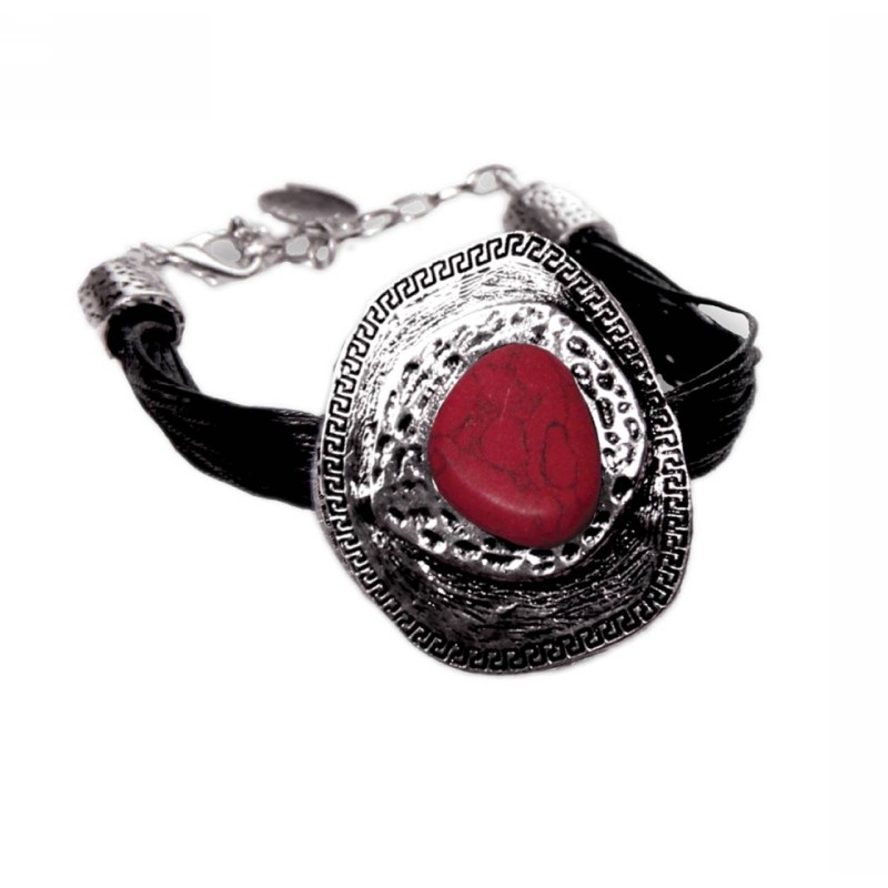 Kostibas 1514-151EM, Σχοινί, Πέτρα, Μεταλλικό, Μαύρο 