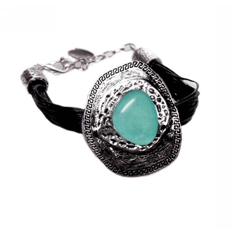 Kostibas 1514-151DM, Σχοινί, Πέτρα, Μεταλλικό, Μαύρο