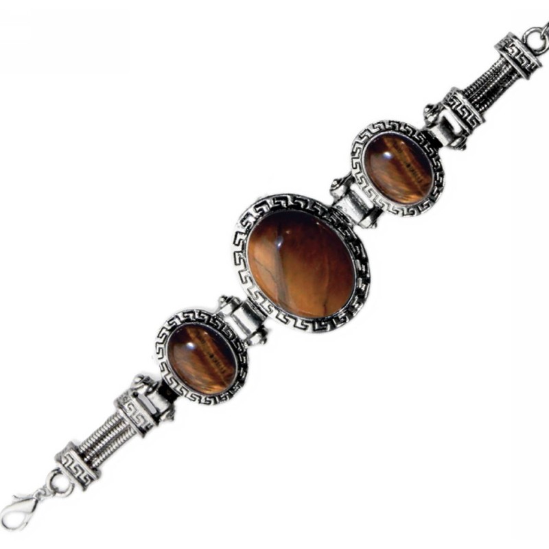 Kostibas 1514-112B, Μεταλλικό, Πέτρα, Καφέ