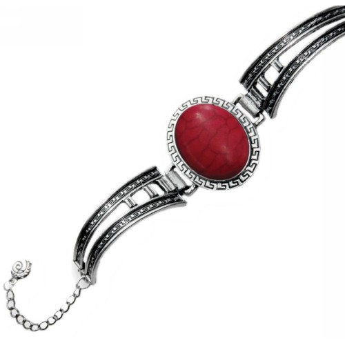 Kostibas 1514-111E, Μεταλλικό, Πέτρα, Κόκκινο