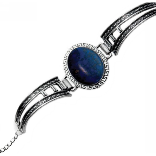 Kostibas 1514-111C, Μεταλλικό, Πέτρα, Μπλε 