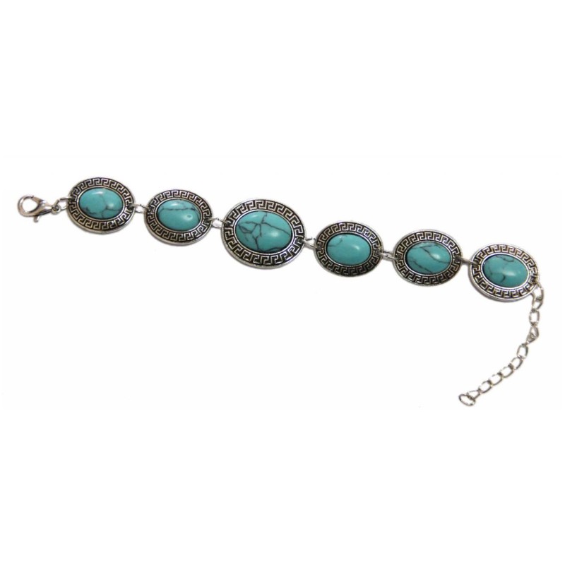 Kostibas 1514-110D, Μεταλλικό, Πέτρα, Τιρκουάζ 