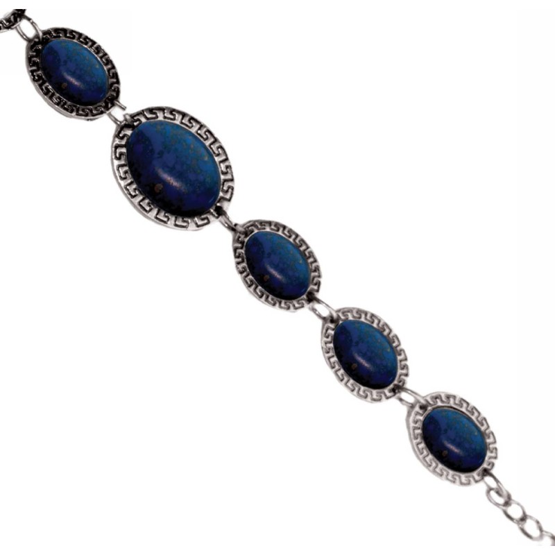 Kostibas 1514-110C, Μεταλλικό, Πέτρα, Μπλε 