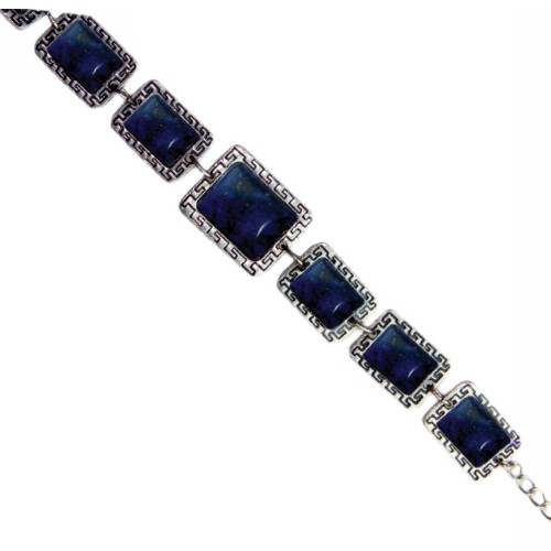 Kostibas 1514-109C, Μεταλλικό, Πέτρα, Μπλε 