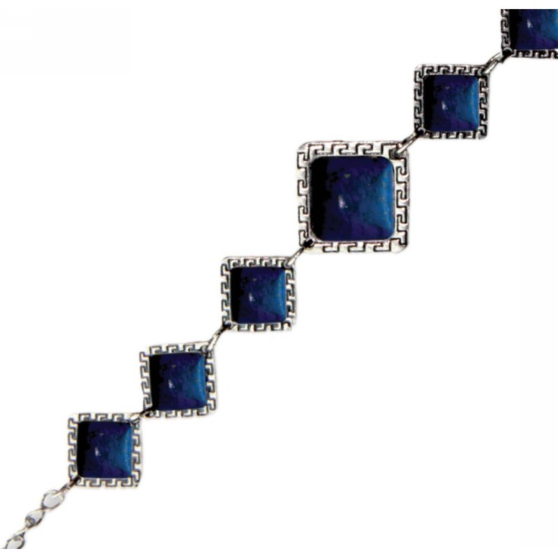 Kostibas 1514-106C, Μεταλλικό, Πέτρα, Μπλε