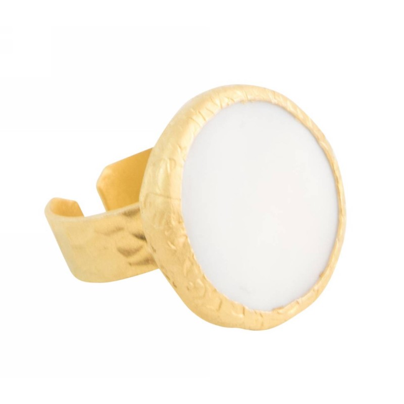 Kostibas 2515-876XL, Μεταλλικό, Χρυσό, Λευκό 