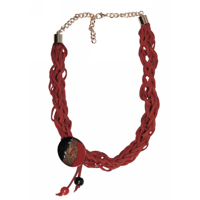 Kostibas 1089-501U, Σουέτ, Κουμπί, Κόκκινο 