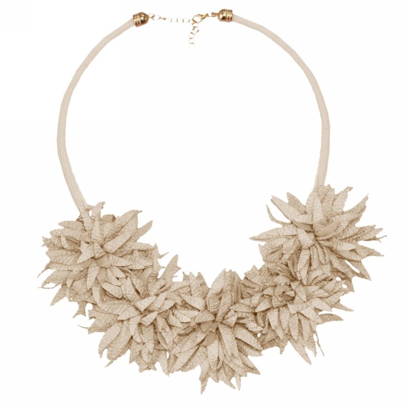 Kostibas 1071-513K1, Ύφασμα, Λουλούδια, Εκρού 