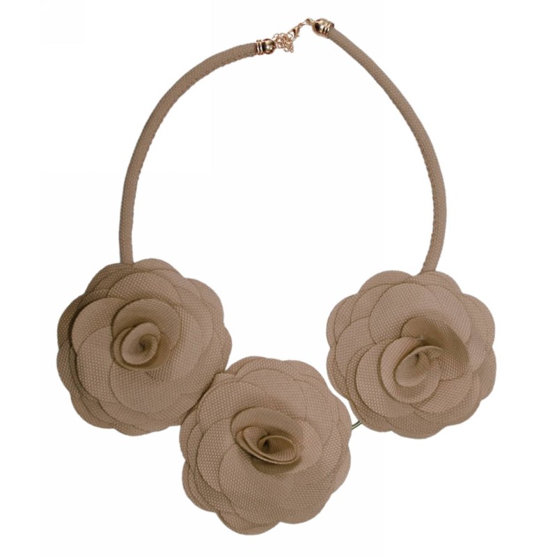 Kostibas 1071-511K, Ύφασμα, Λουλούδια, Καφέ