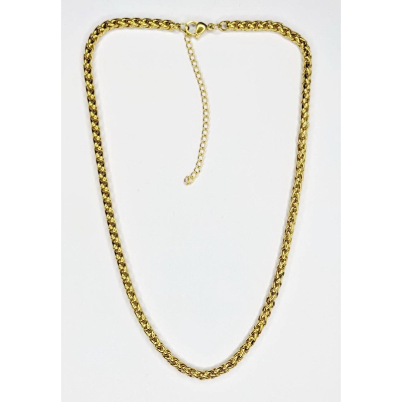 Kostibas 1013-939X3, Ατσάλι, Αλυσίδα, Χρυσό 