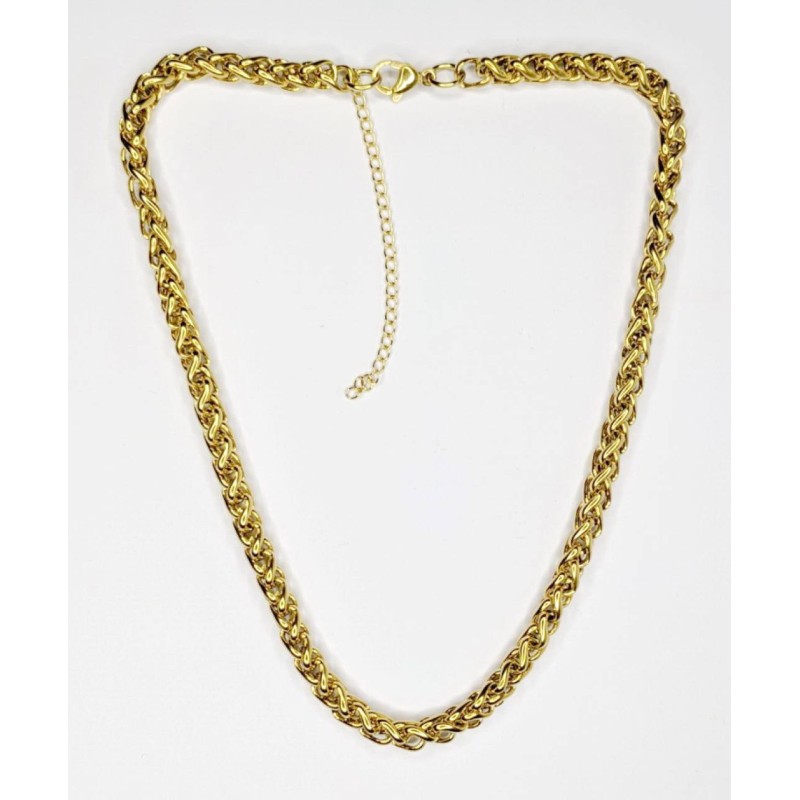 Kostibas 1013-940X3, Ατσάλι, Αλυσίδα, Χρυσό 